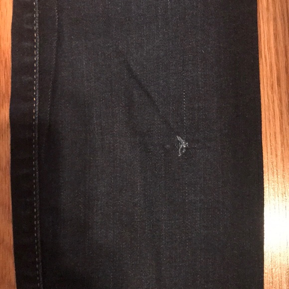 Gap Leggings Jean Skinny Dark Indigo Blue Size 28 - Picture 5 of 5